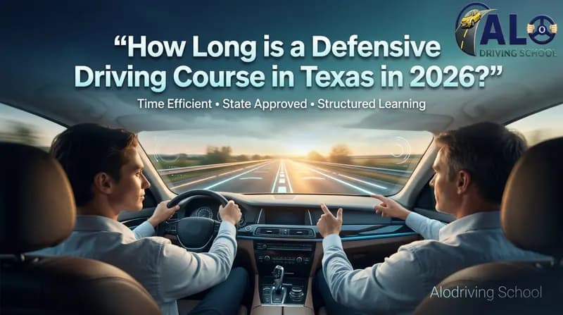 How Long is a Defensive Driving Course in Texas in 2026?