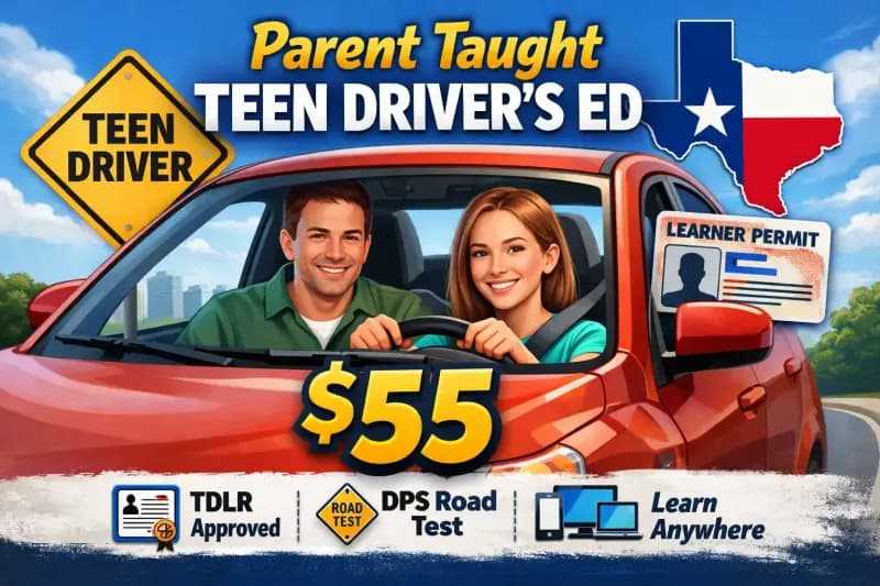 Parent-Taught Teenage Driver's Ed