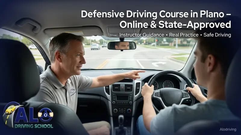 Defensive Driving Course in Plano – Online & State-Approved