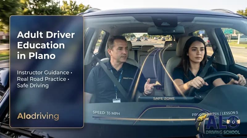 Adult Driver Education in Plano – Easy Lessons for New Drivers
