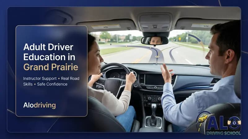 Adult Driver Education in Grand Prairie – Start Driving Safely