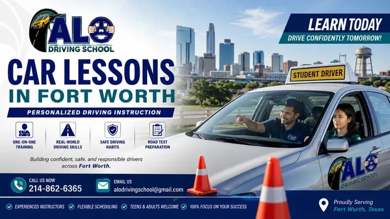 Car Lessons in Fort Worth 