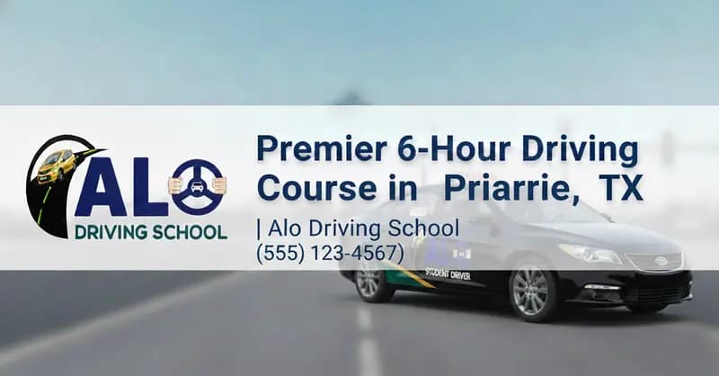 Premier 6-Hour Driving Course in Grand Prairie, TX | Alo Driving School