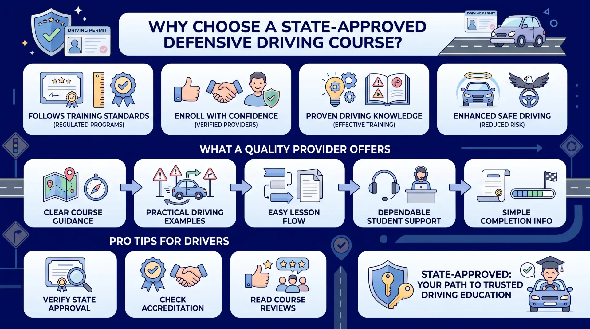 State Approved Defensive Driving Course
