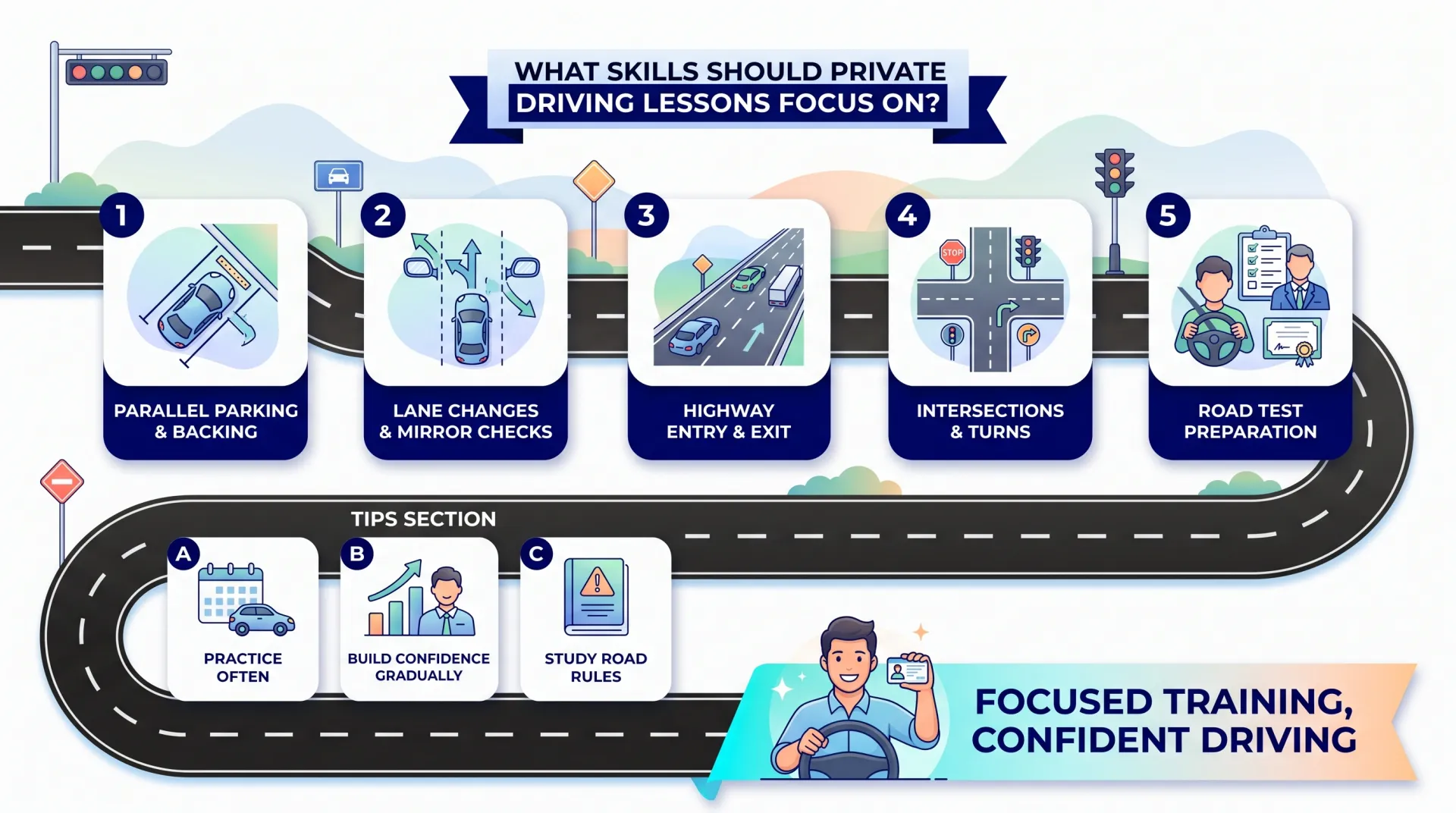 Road Test Preparation Lessons
