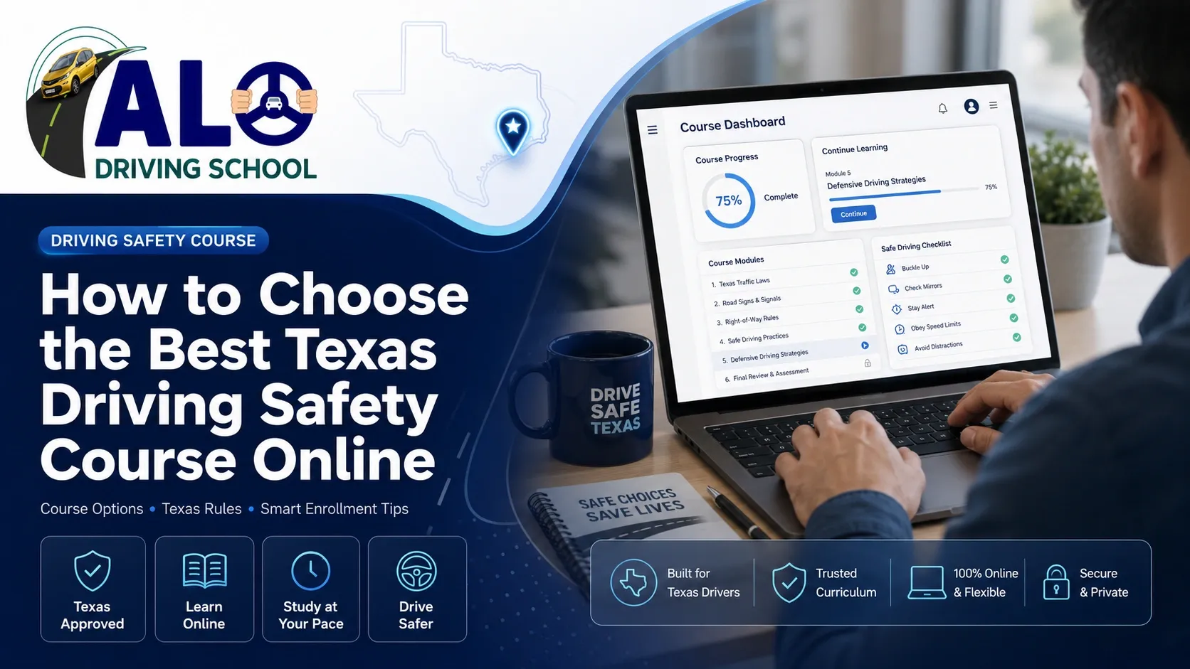 How to Choose the Best Texas Driving Safety Course Online