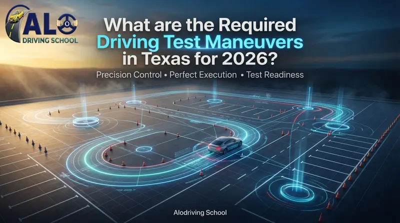 What are the Required Driving Test Maneuvers in Texas for 2026?