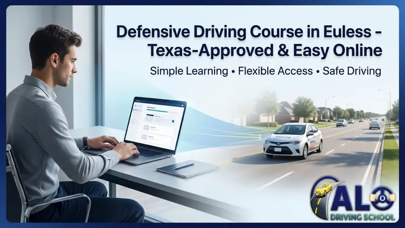 Defensive Driving Course in Euless – Texas-Approved & Easy Online Banner