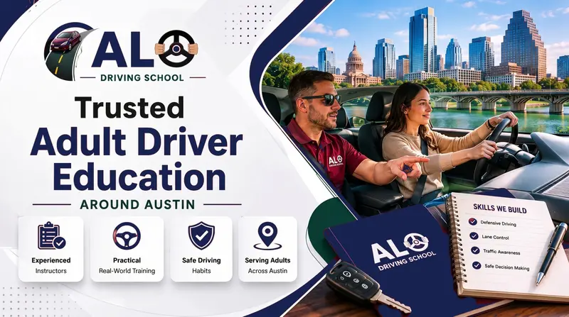 Trusted Adult Driver Education around Austin Banner