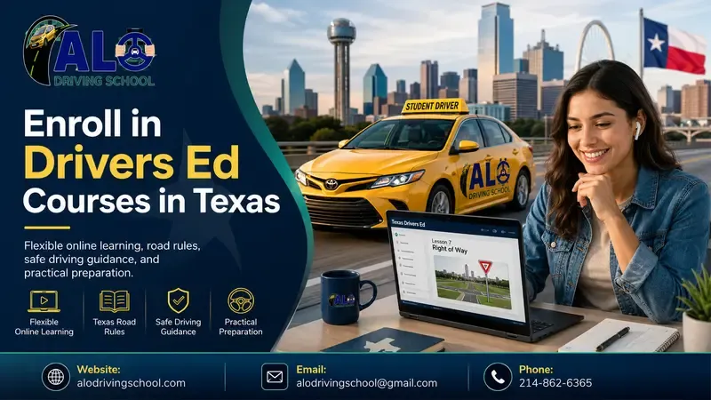 Enroll in Drivers Ed Courses in Texas