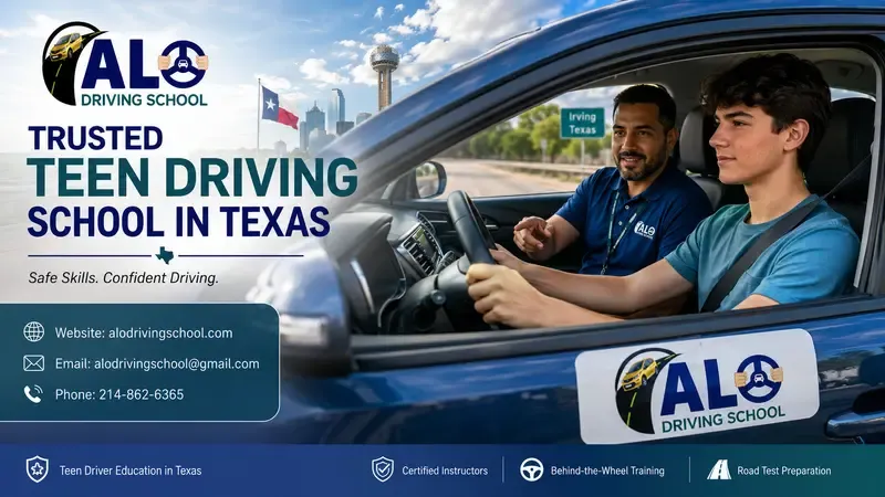 Trusted Teen Driving School in Texas | ALO Driving School